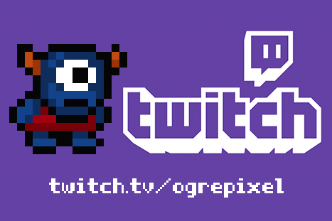 Ogre Pixel Twitch Channel